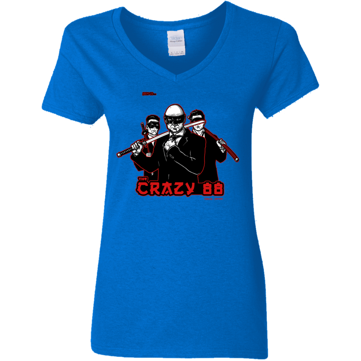 T-Shirts Royal / S Join The Gang Women's V-Neck T-Shirt