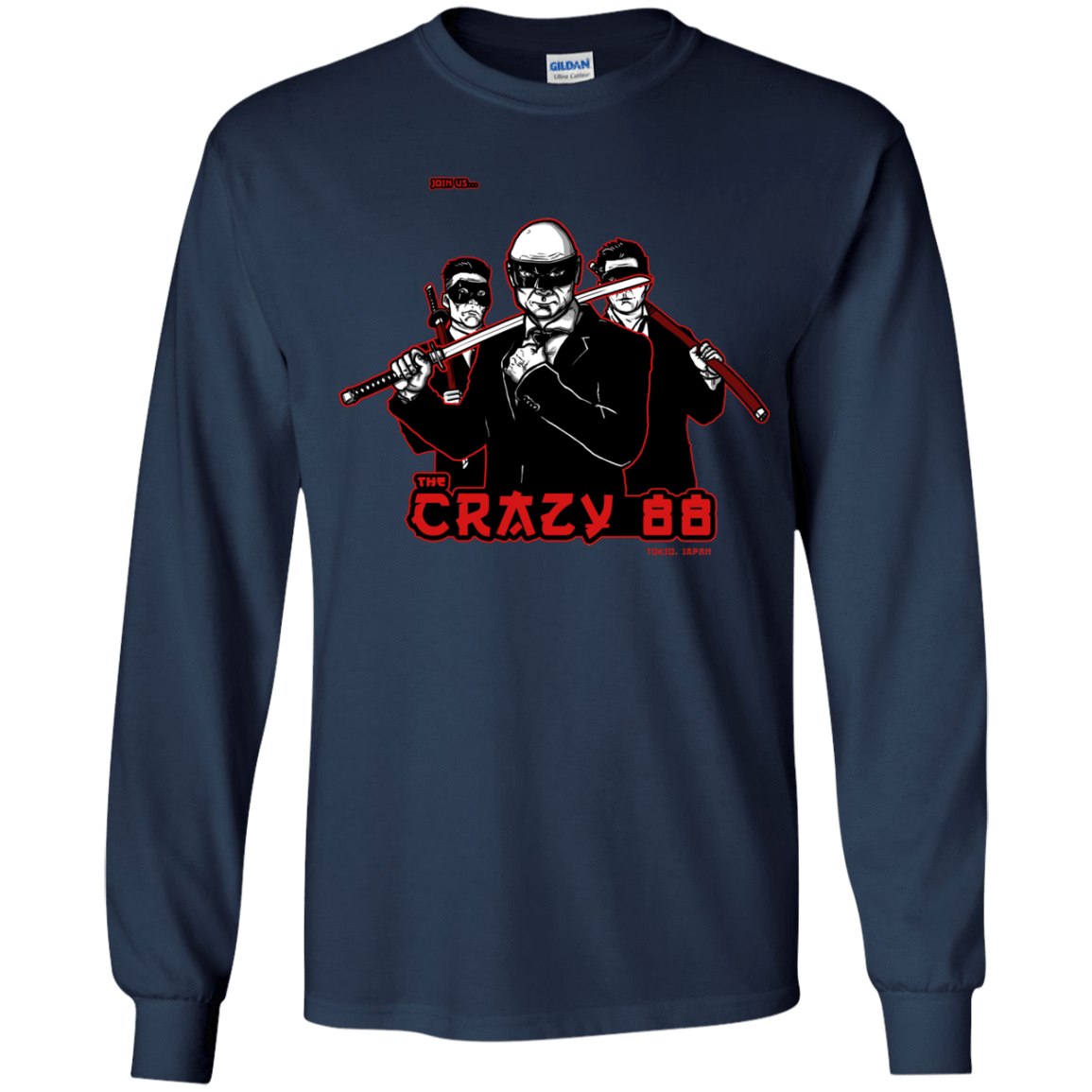 T-Shirts Navy / YS Join The Gang Youth Long Sleeve T-Shirt