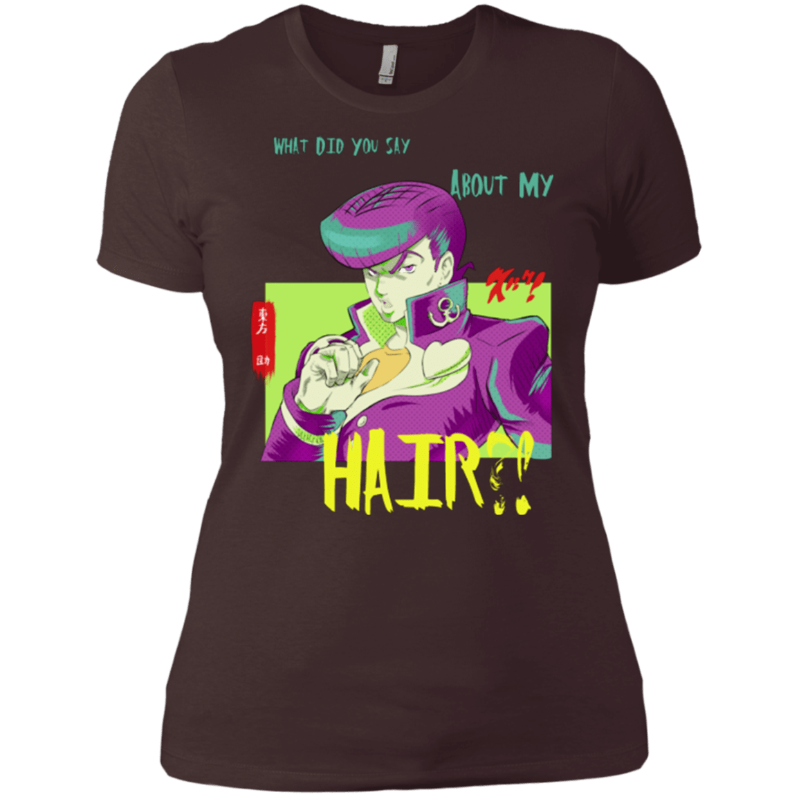 Jojo Josuke Bizarre Adventure Women's Premium T-Shirt