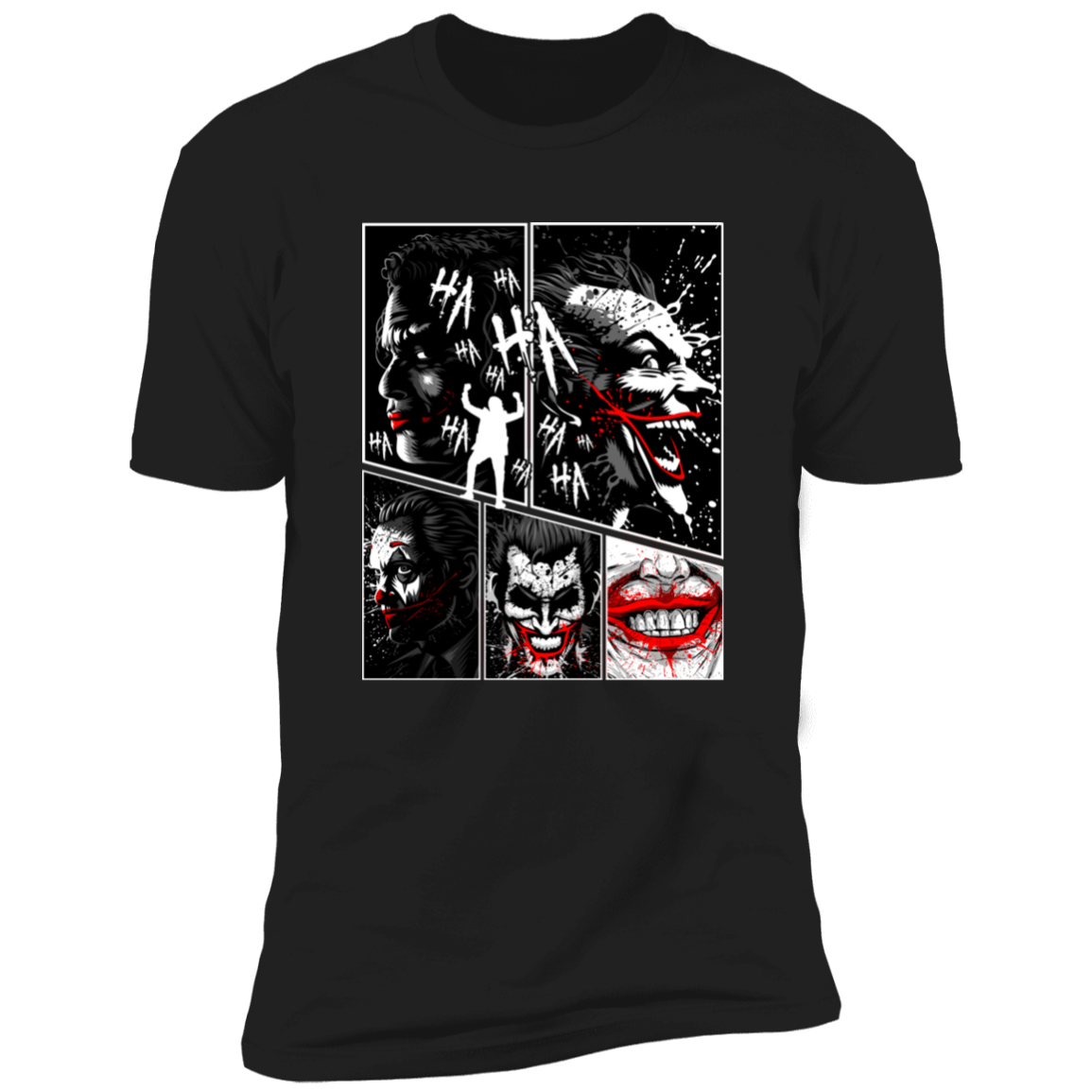 T-Shirts Black / X-Small Joke Manga Men's Premium T-Shirt