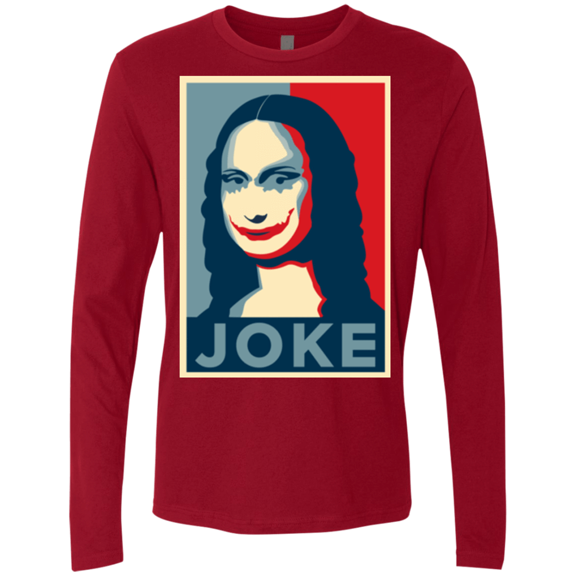 T-Shirts Cardinal / Small Joke Onda Men's Premium Long Sleeve