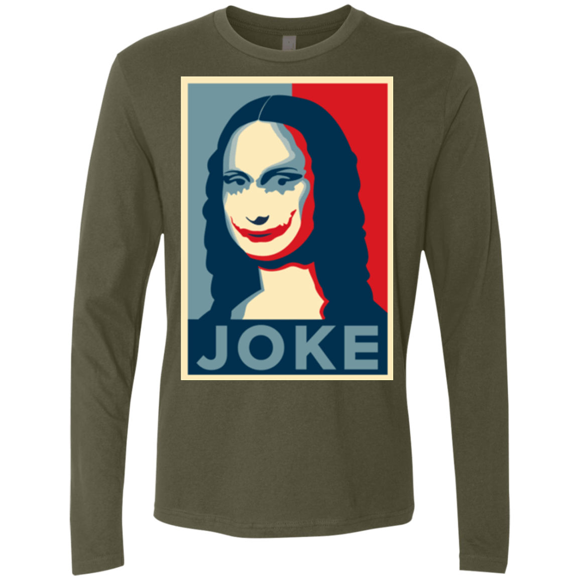 T-Shirts Military Green / Small Joke Onda Men's Premium Long Sleeve