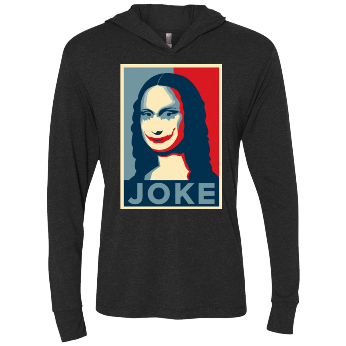 T-Shirts Vintage Black / X-Small Joke Onda Triblend Long Sleeve Hoodie Tee