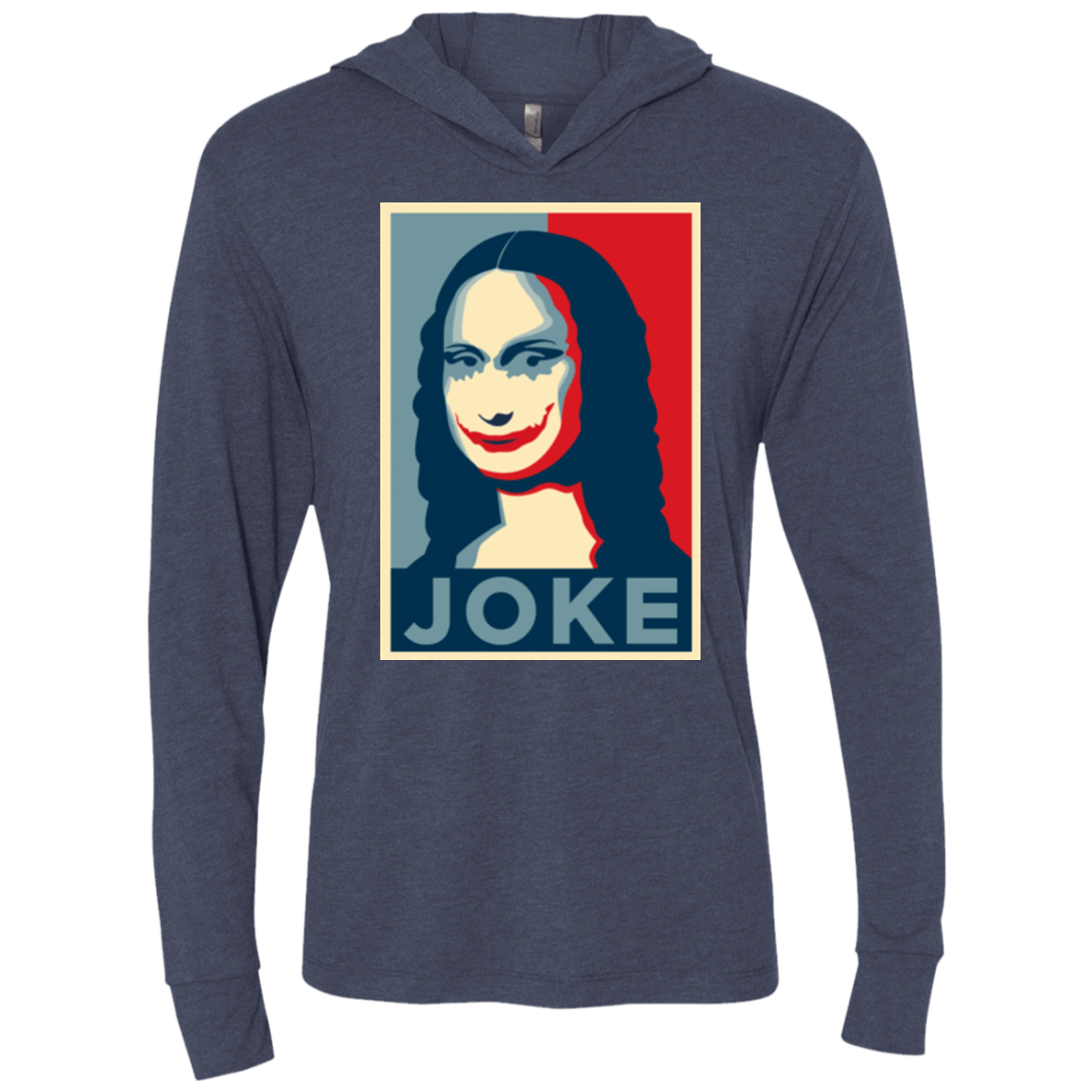 T-Shirts Vintage Navy / X-Small Joke Onda Triblend Long Sleeve Hoodie Tee