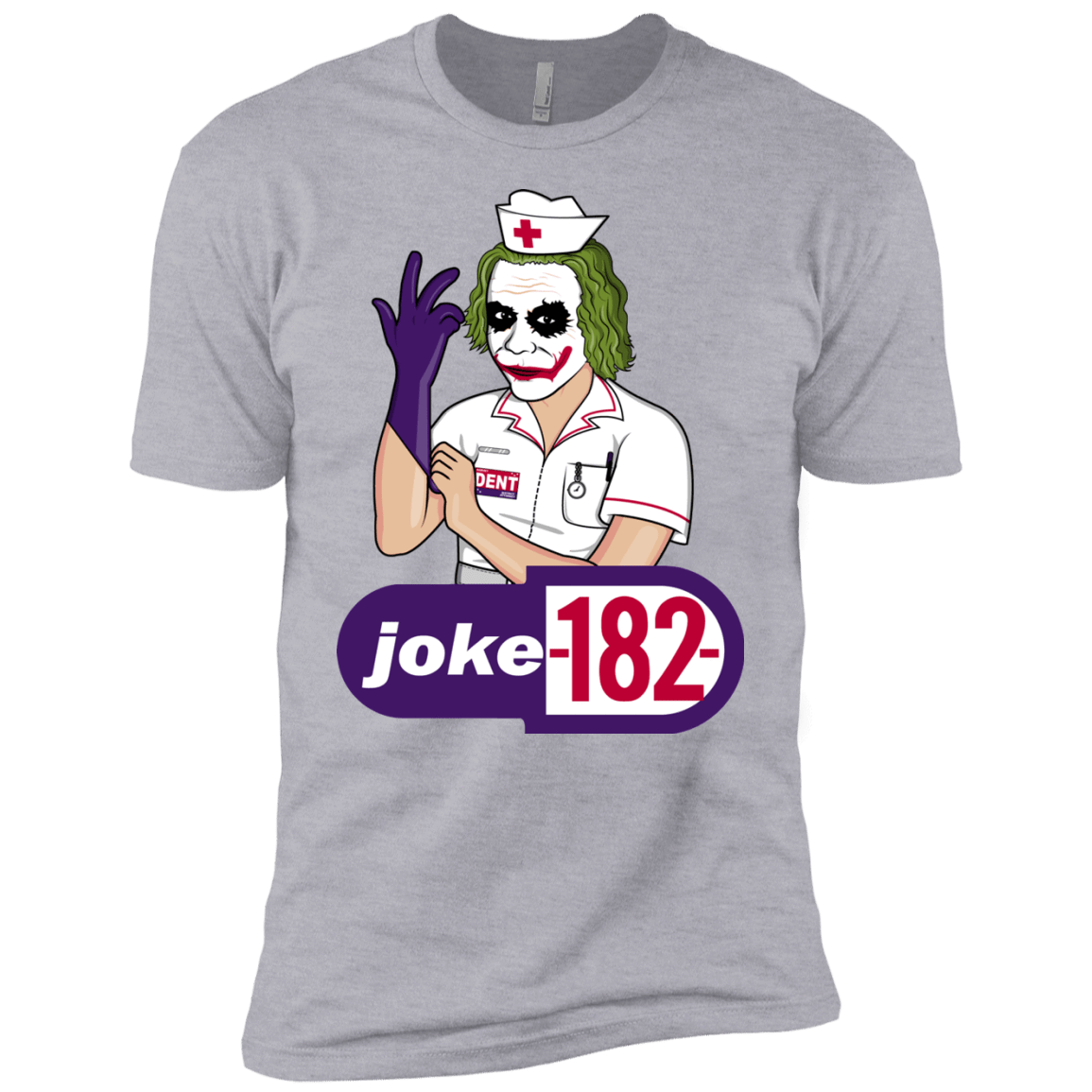 T-Shirts Heather Grey / YXS Joke182 Boys Premium T-Shirt