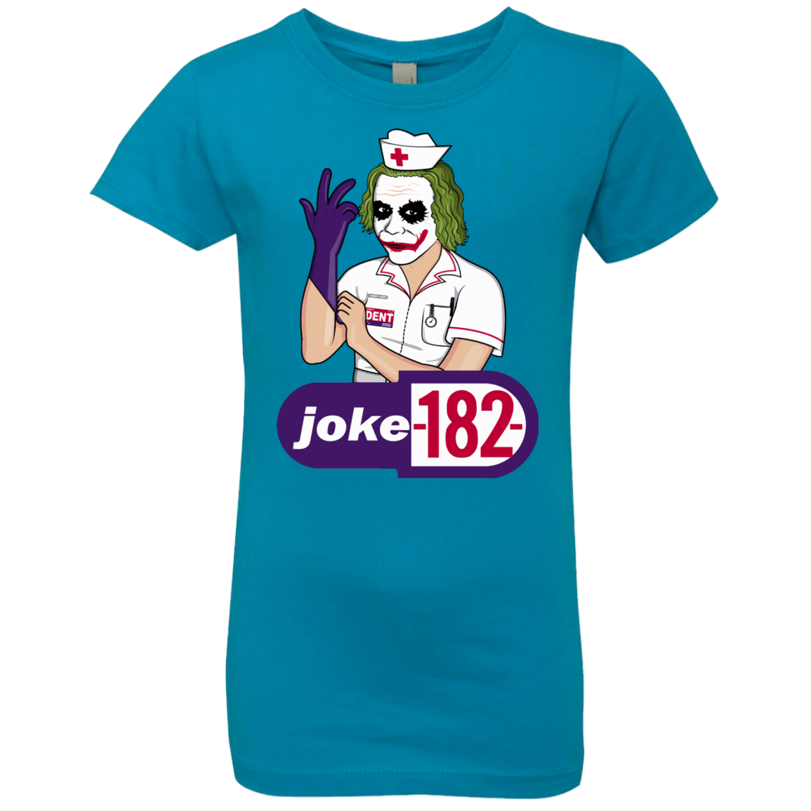 T-Shirts Turquoise / YXS Joke182 Girls Premium T-Shirt