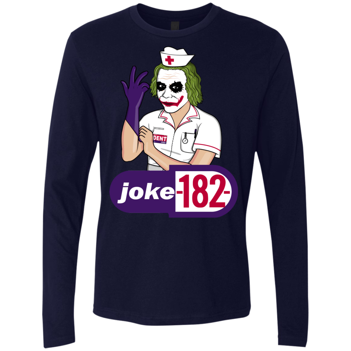 T-Shirts Midnight Navy / Small Joke182 Men's Premium Long Sleeve