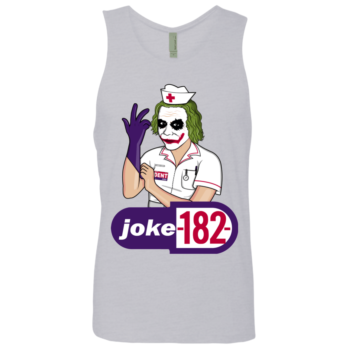T-Shirts Heather Grey / Small Joke182 Men's Premium Tank Top
