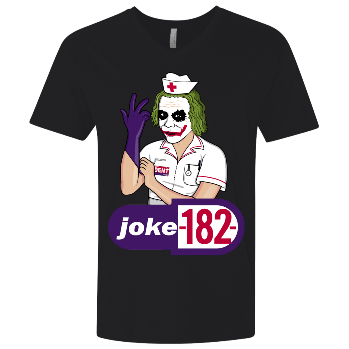 T-Shirts Black / X-Small Joke182 Men's Premium V-Neck