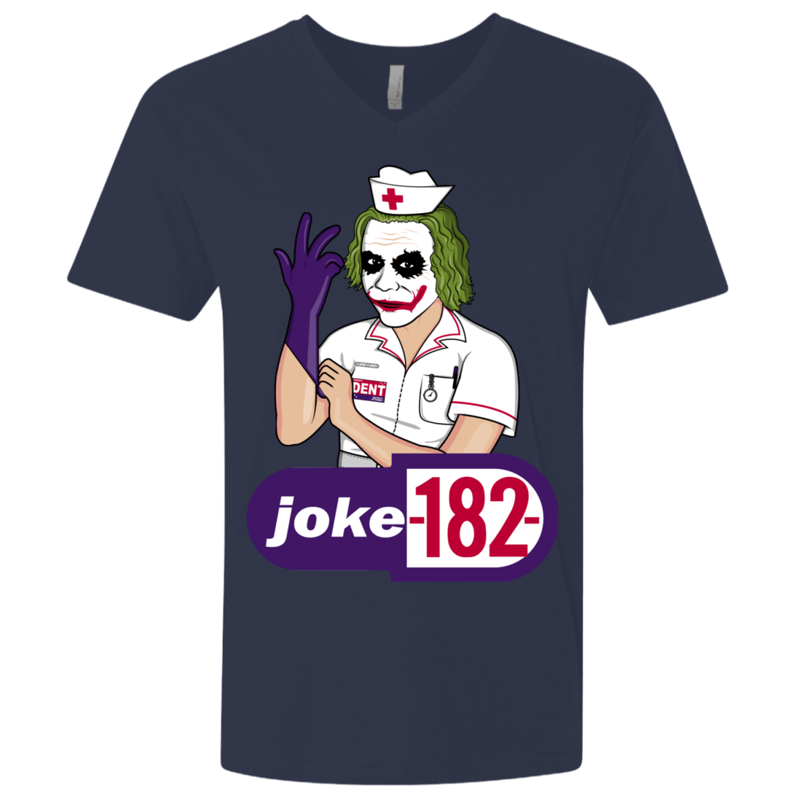 T-Shirts Midnight Navy / X-Small Joke182 Men's Premium V-Neck