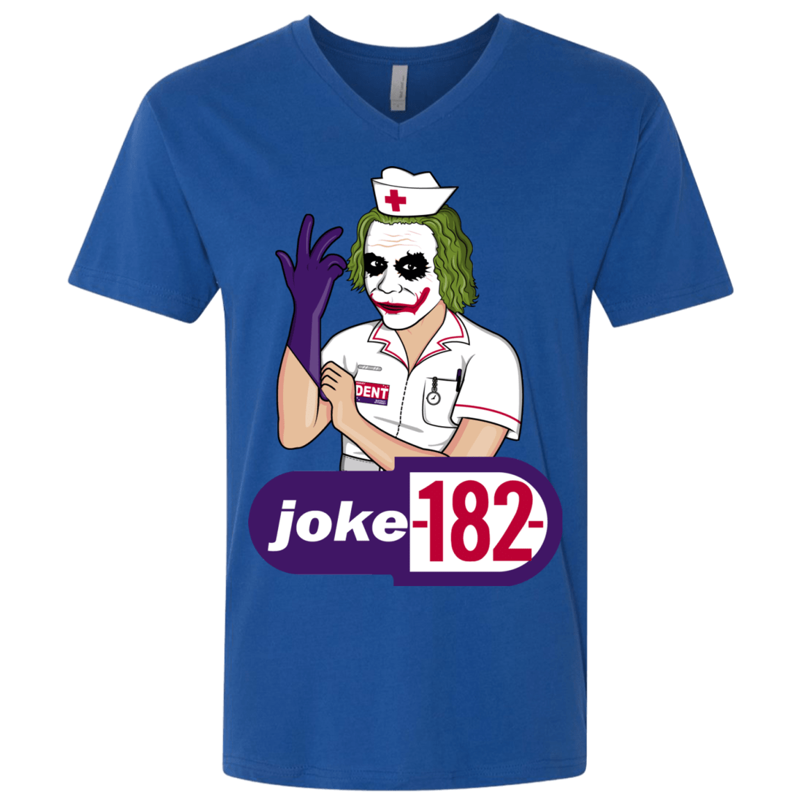 T-Shirts Royal / X-Small Joke182 Men's Premium V-Neck