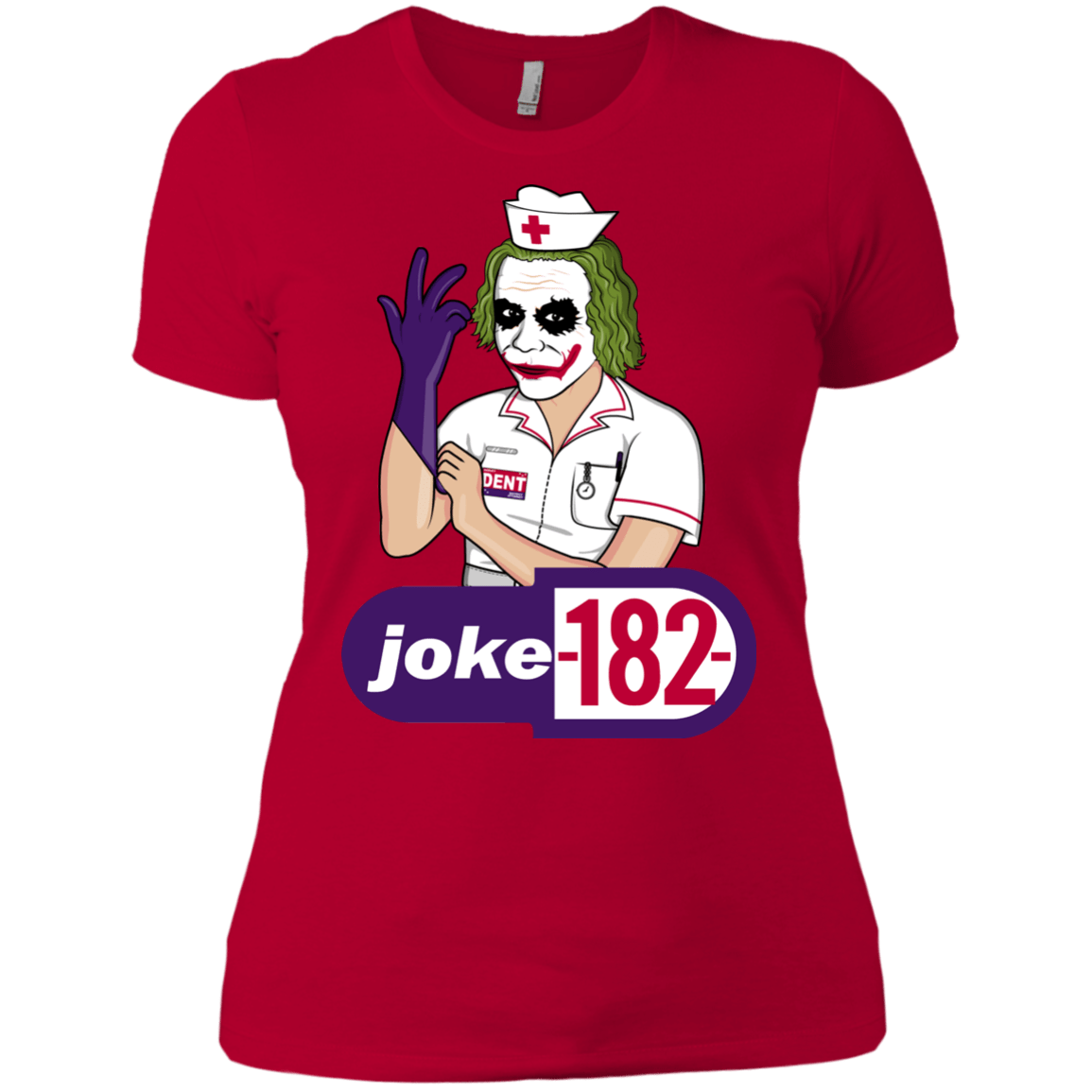T-Shirts Red / X-Small Joke182 Women's Premium T-Shirt