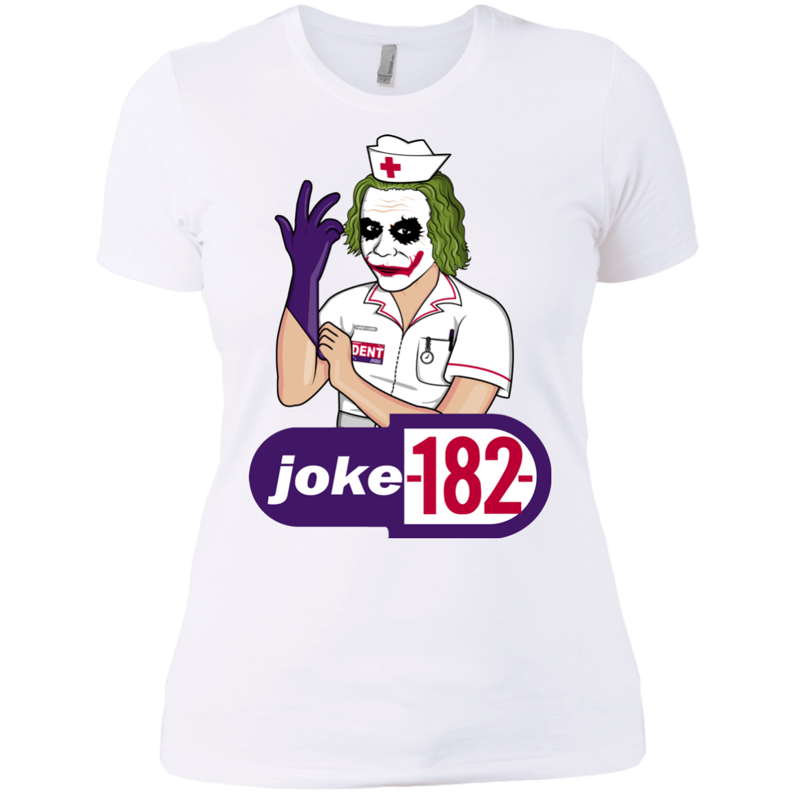 T-Shirts White / X-Small Joke182 Women's Premium T-Shirt