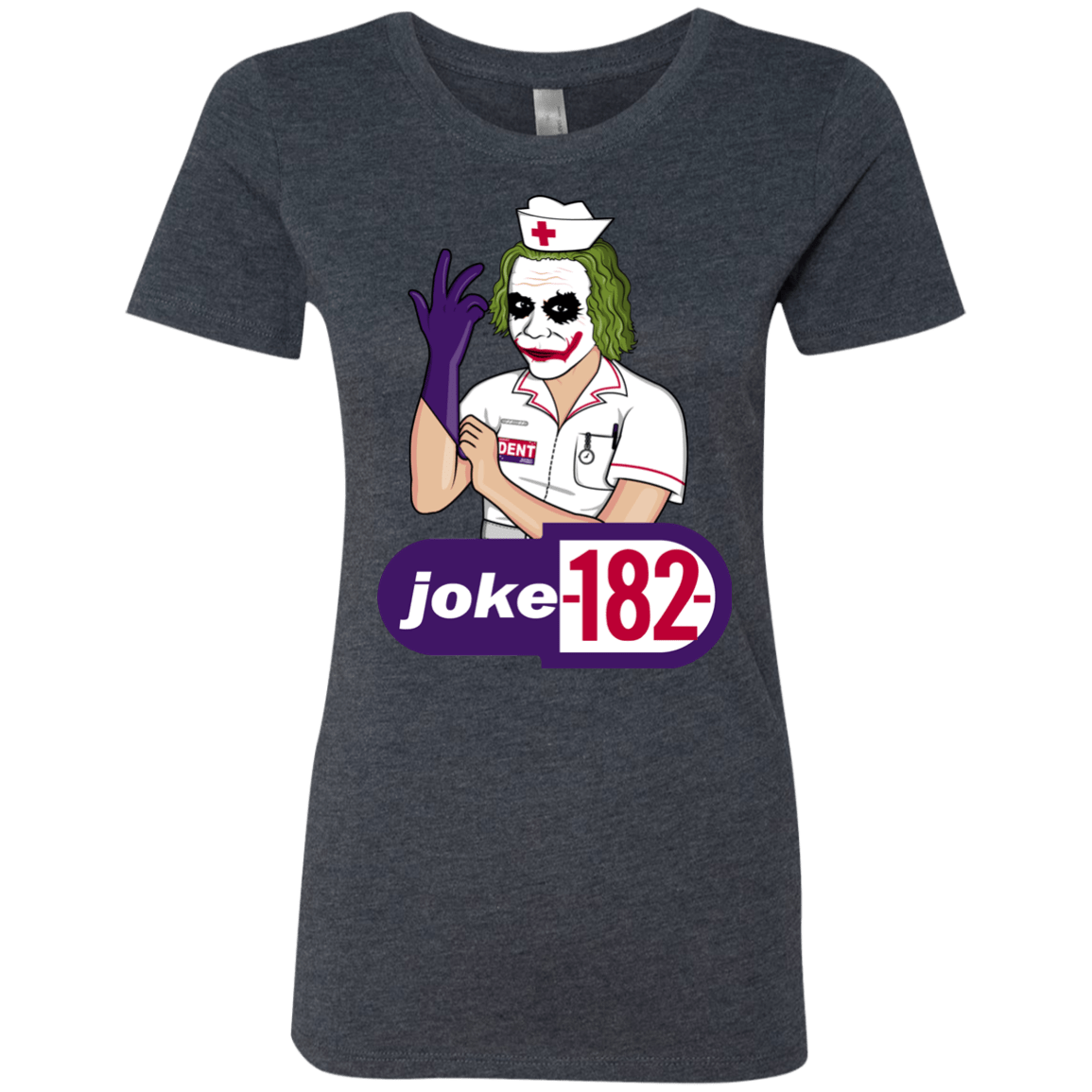 T-Shirts Vintage Navy / Small Joke182 Women's Triblend T-Shirt