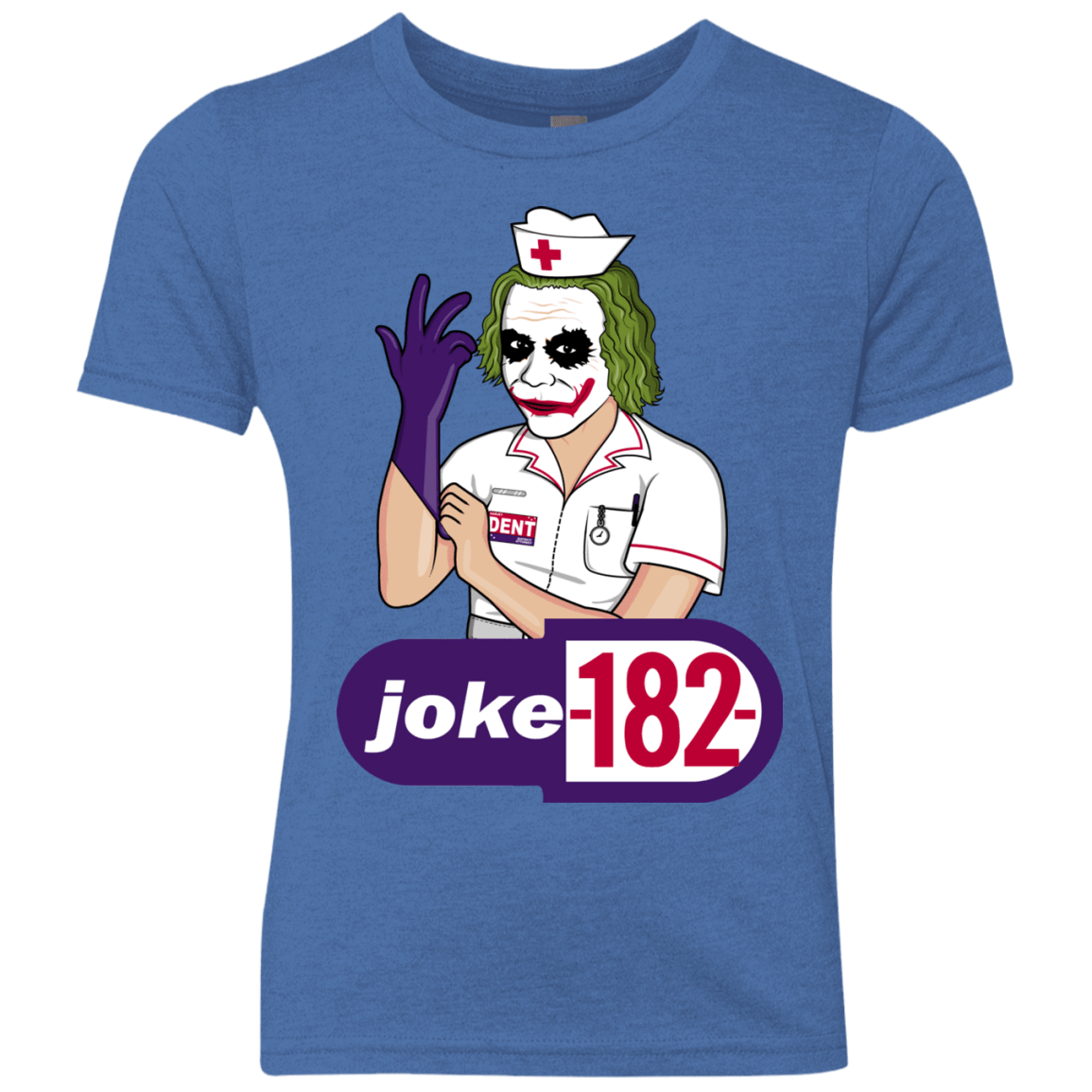 T-Shirts Vintage Royal / YXS Joke182 Youth Triblend T-Shirt