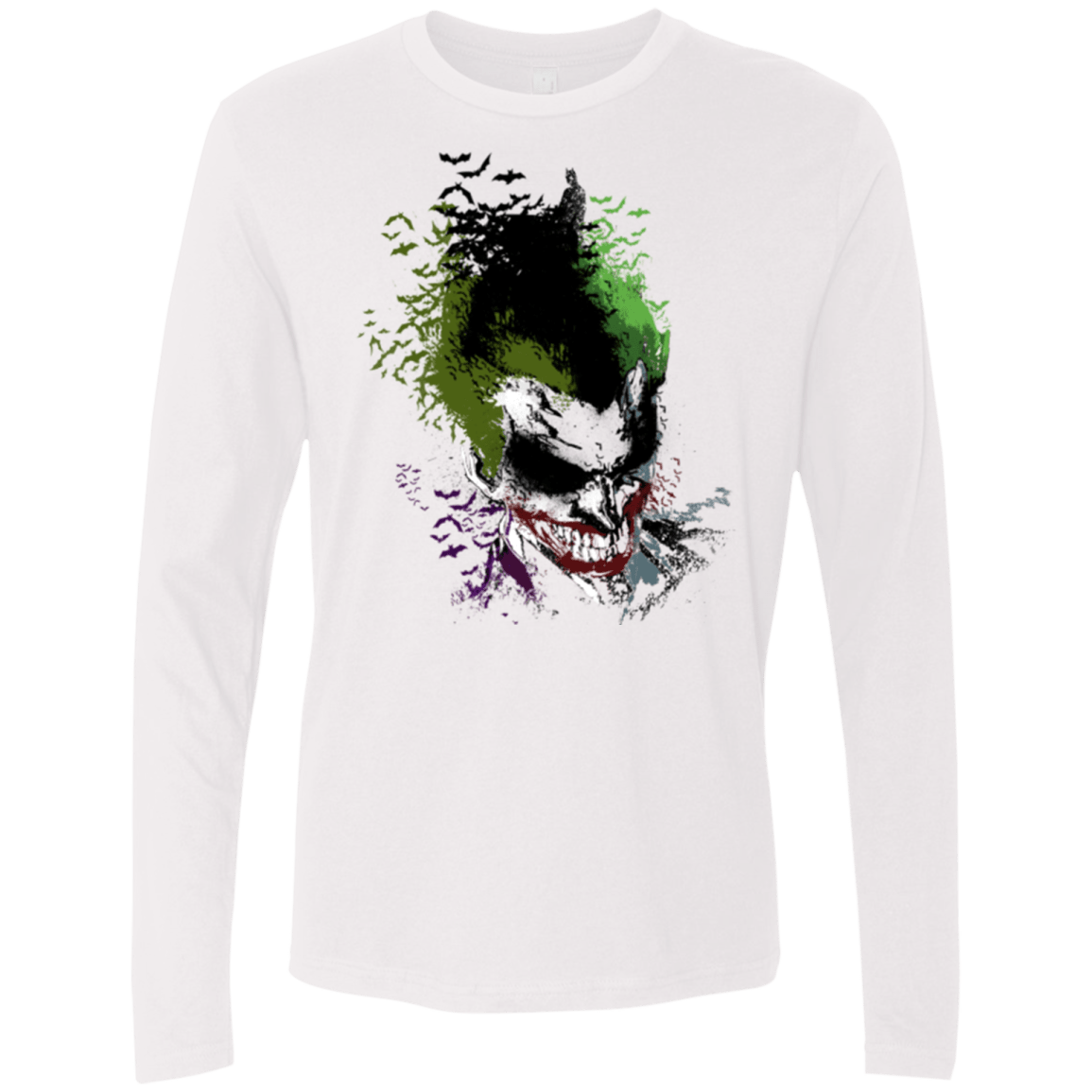 T-Shirts White / Small Joker 2 Men's Premium Long Sleeve