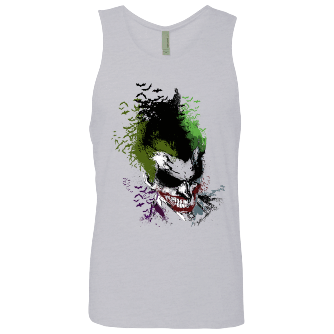 T-Shirts Heather Grey / Small Joker 2 Men's Premium Tank Top