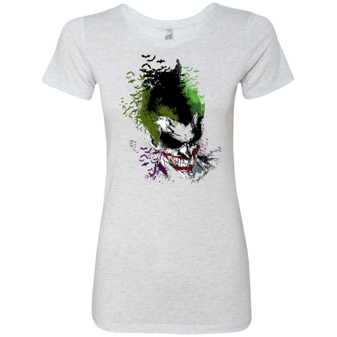 T-Shirts Heather White / Small Joker 2 Women's Triblend T-Shirt
