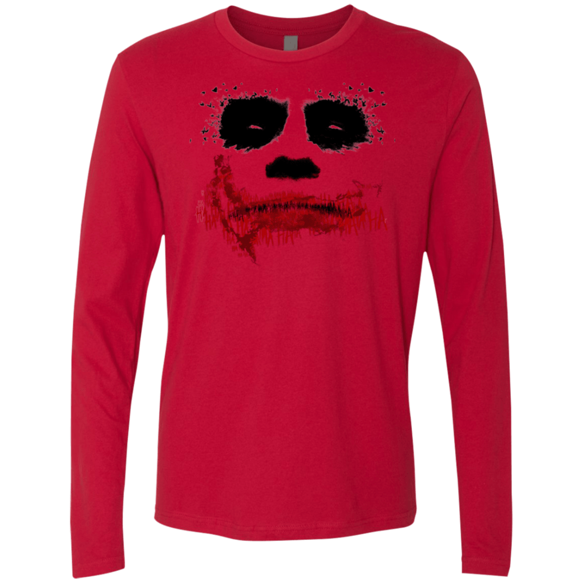 T-Shirts Red / Small Joker Men's Premium Long Sleeve