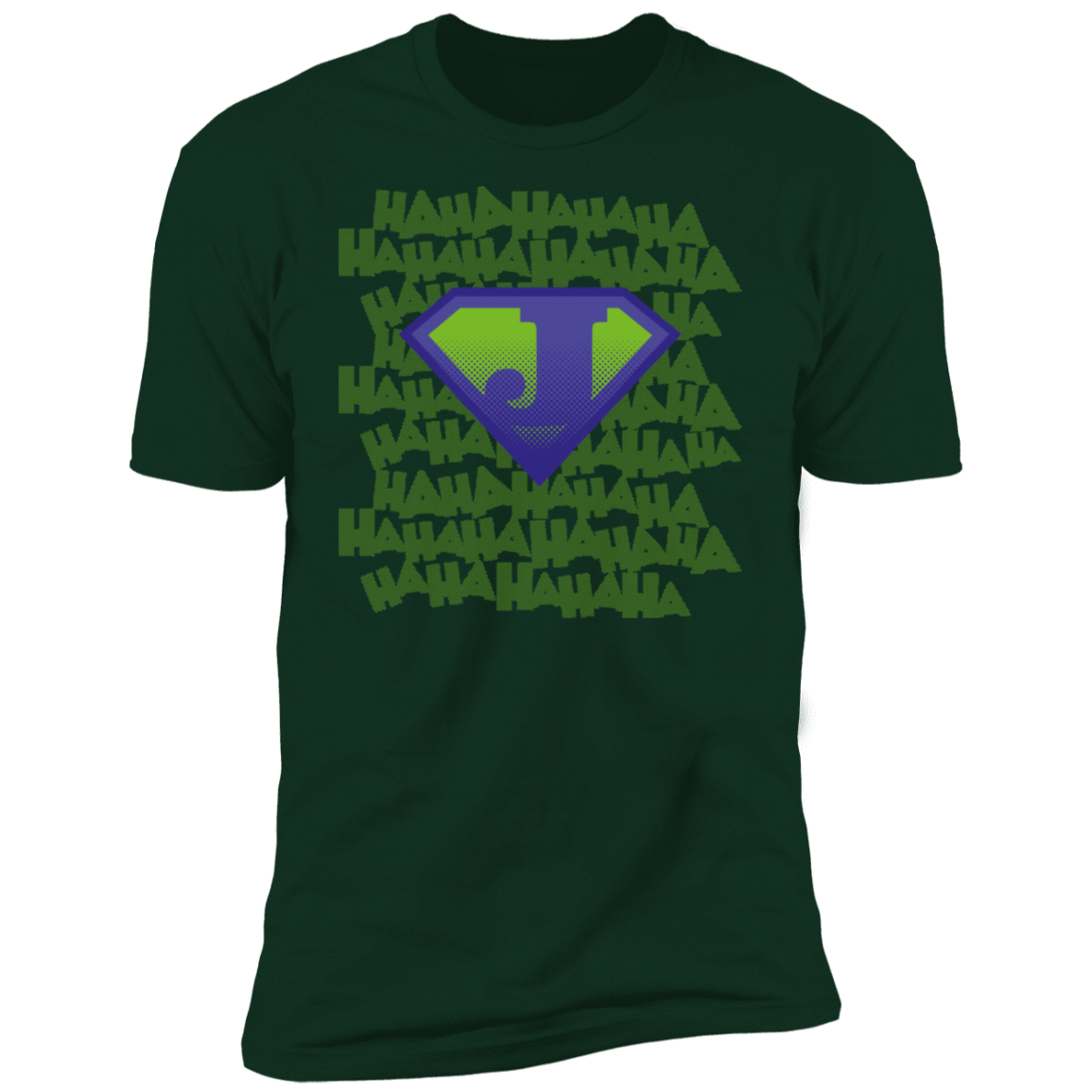 T-Shirts Forest Green / S Joker Shield Men's Premium T-Shirt