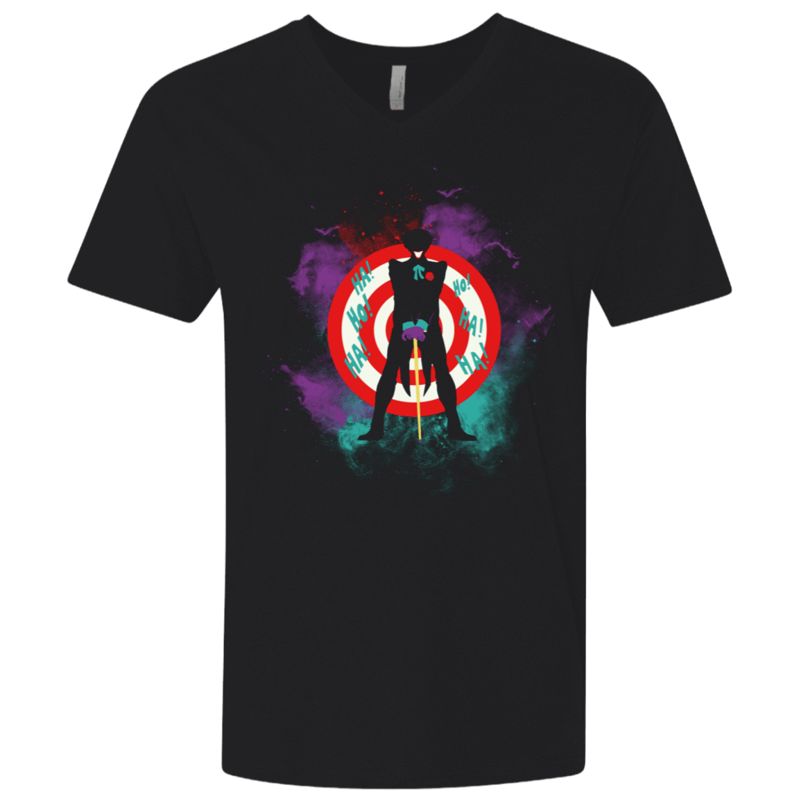 T-Shirts Black / X-Small Joker Spacy Men's Premium V-Neck