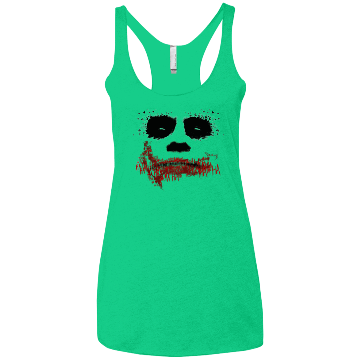 T-Shirts Envy / X-Small Joker Women's Triblend Racerback Tank