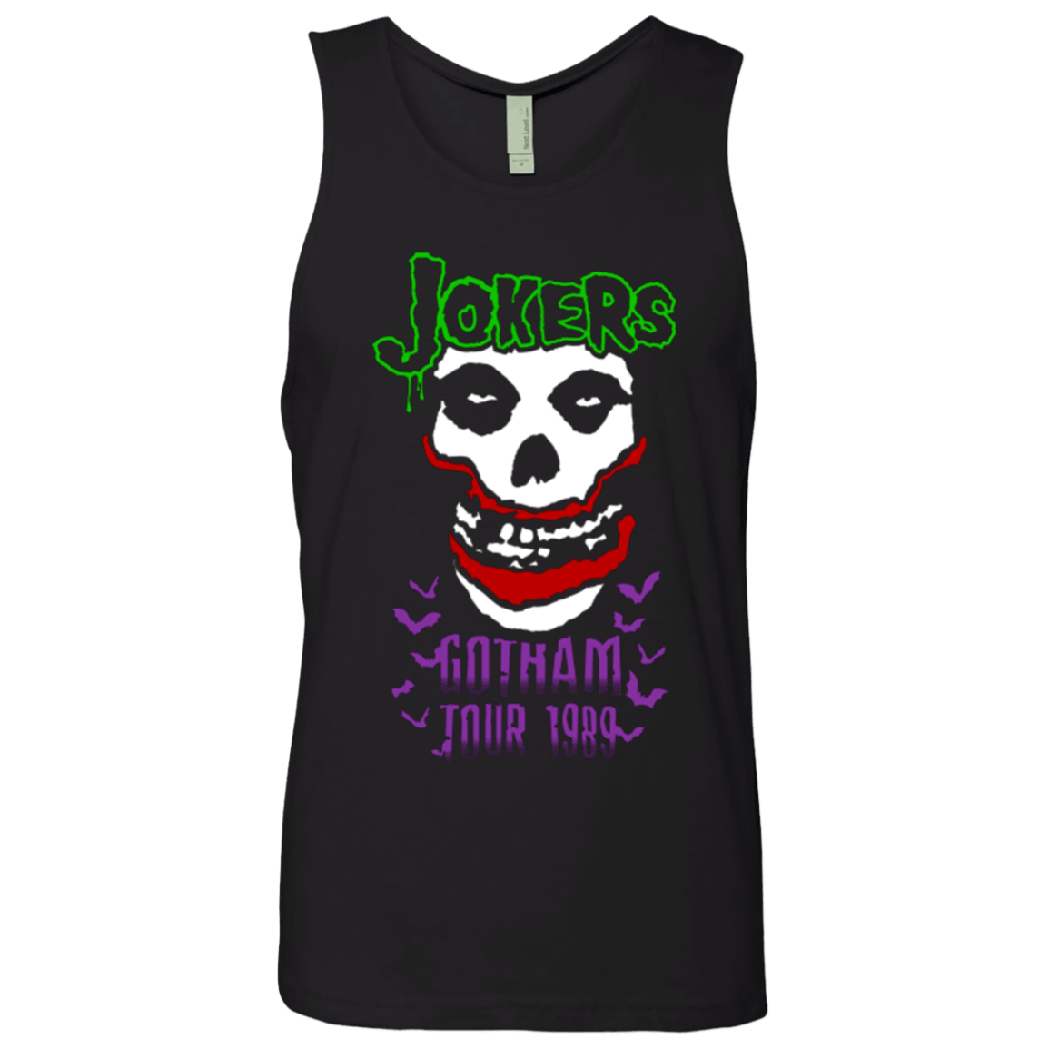 T-Shirts Black / Small Jokers 1989 Men's Premium Tank Top
