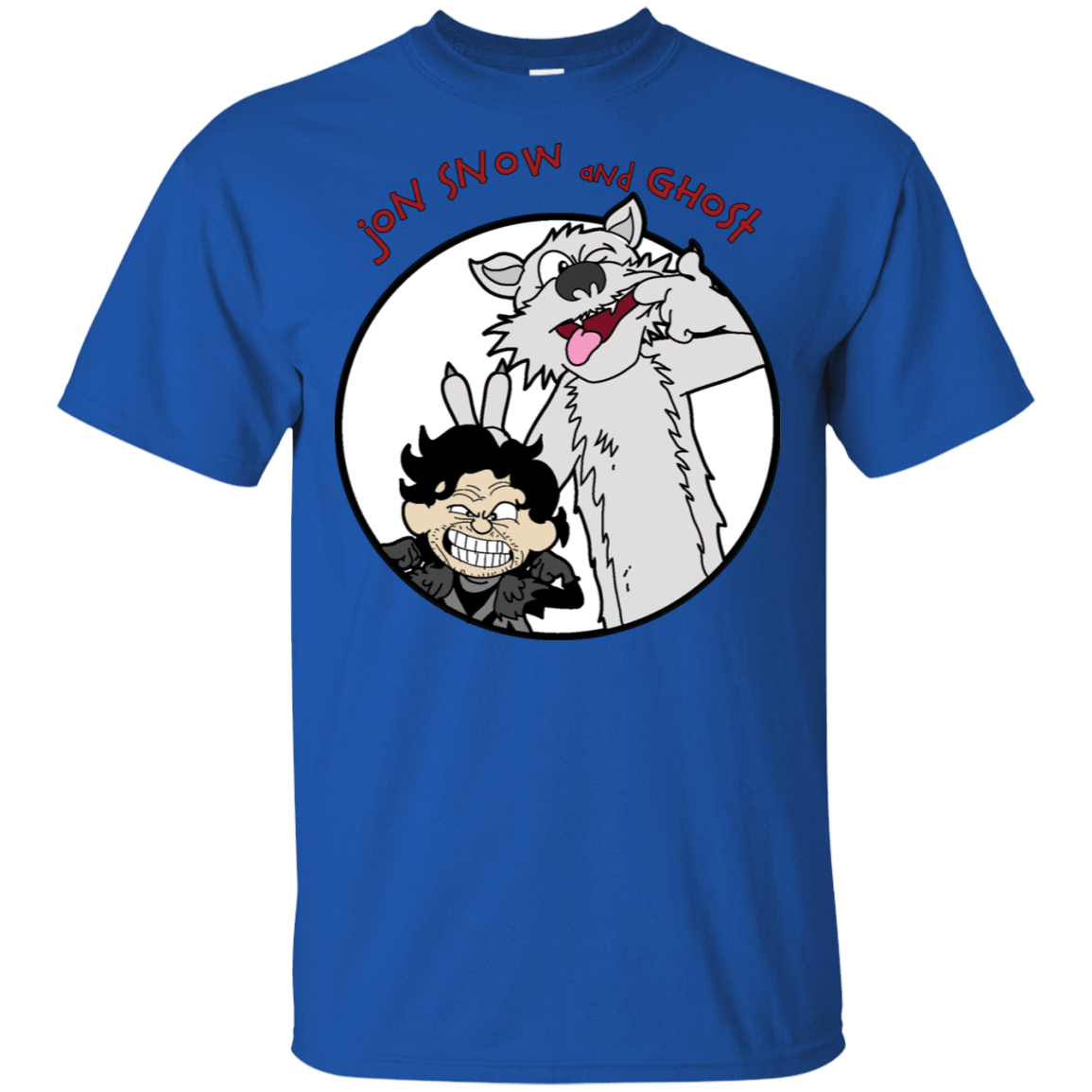 T-Shirts Royal / S Jon and Ghost T-Shirt