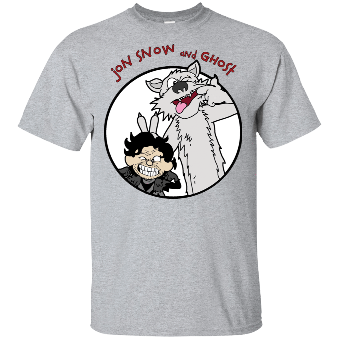 T-Shirts Sport Grey / S Jon and Ghost T-Shirt