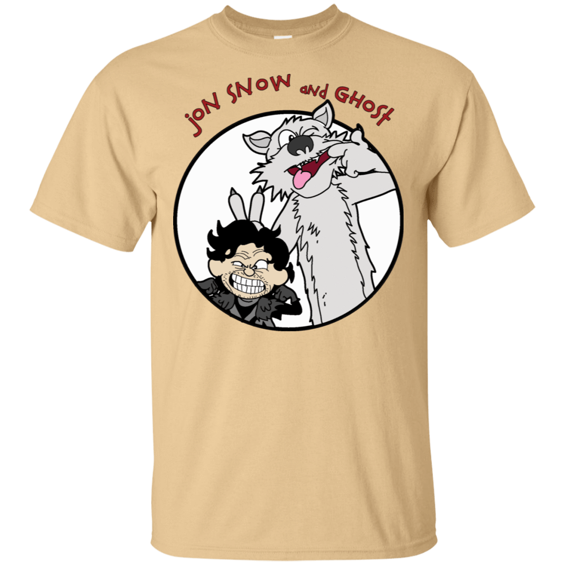 T-Shirts Vegas Gold / S Jon and Ghost T-Shirt