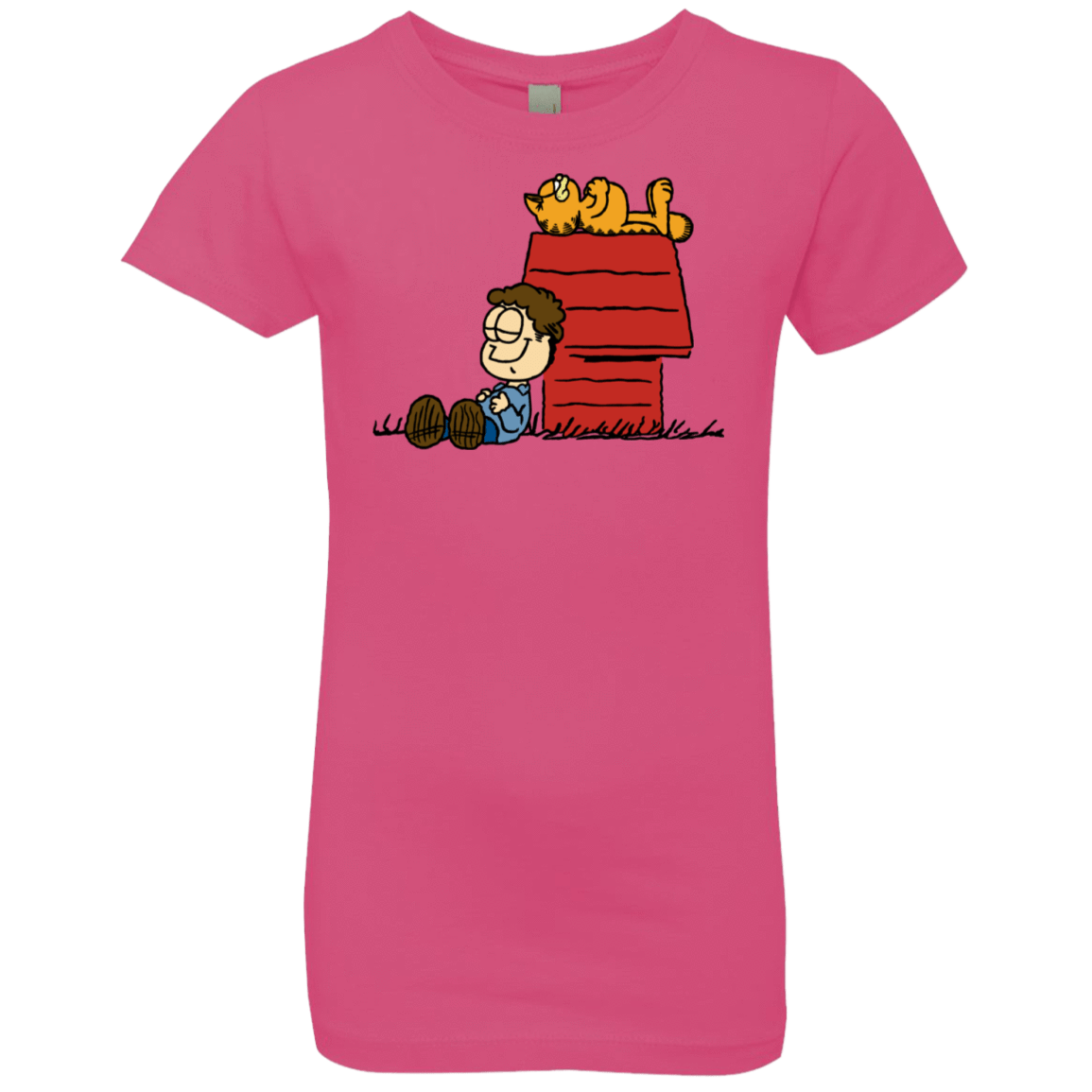 T-Shirts Hot Pink / YXS Jon Brown Girls Premium T-Shirt