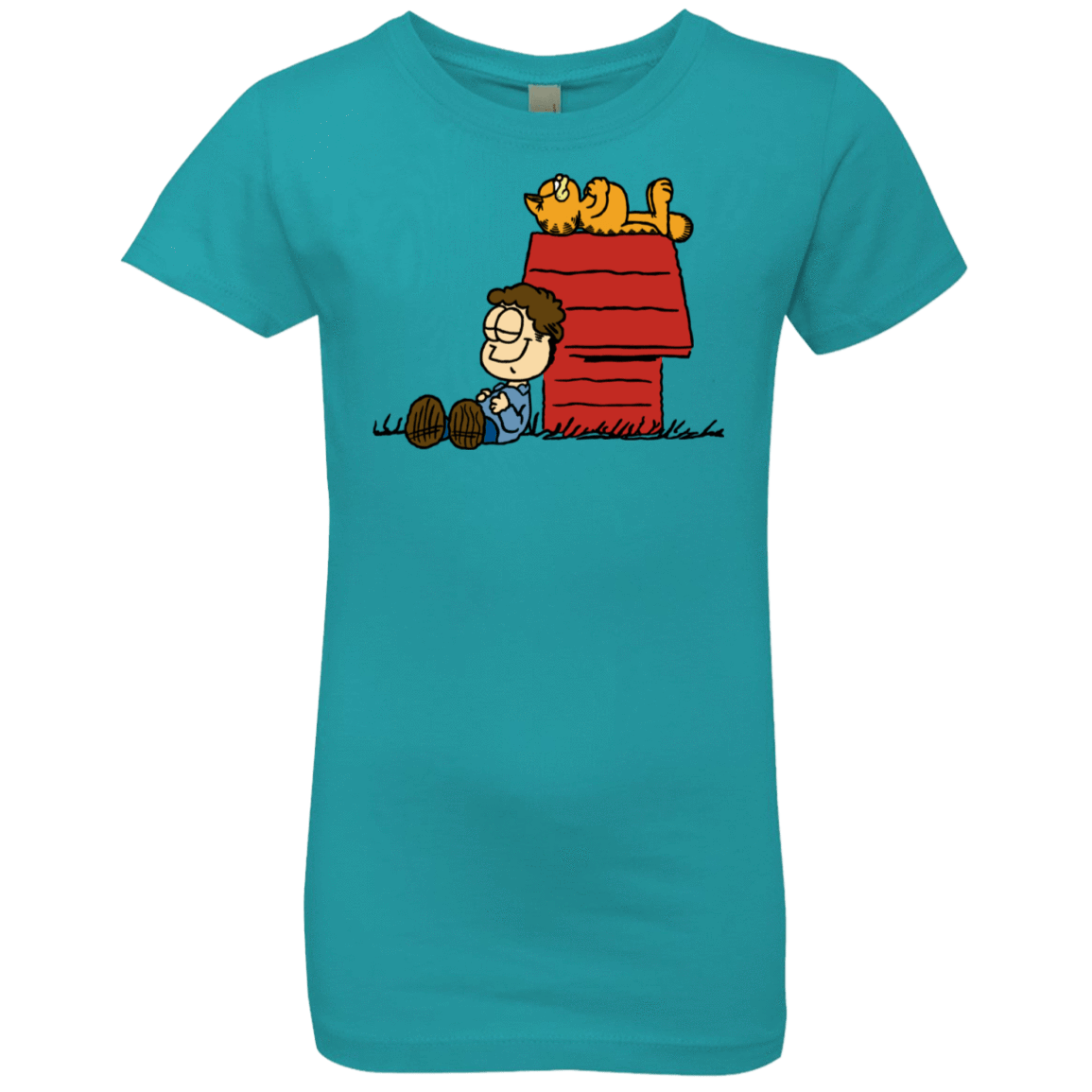 T-Shirts Tahiti Blue / YXS Jon Brown Girls Premium T-Shirt