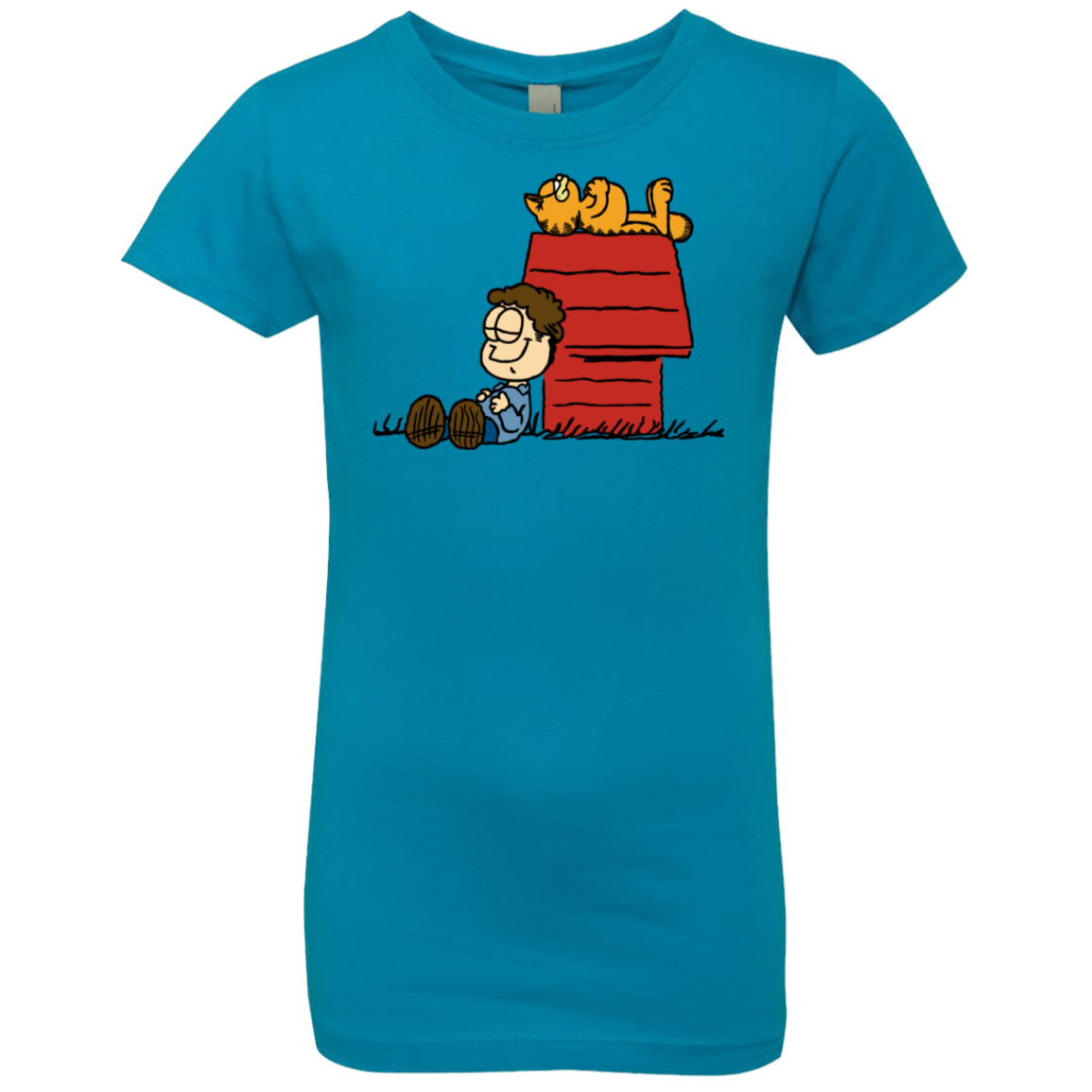 T-Shirts Turquoise / YXS Jon Brown Girls Premium T-Shirt