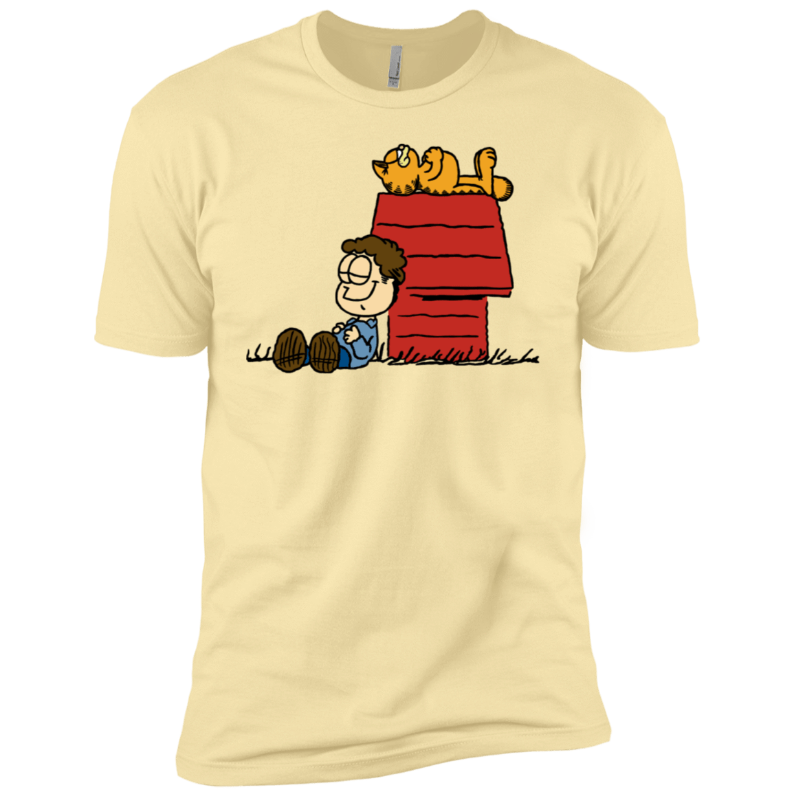 T-Shirts Banana Cream / X-Small Jon Brown Men's Premium T-Shirt