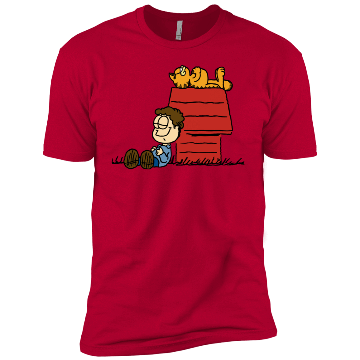 T-Shirts Red / X-Small Jon Brown Men's Premium T-Shirt