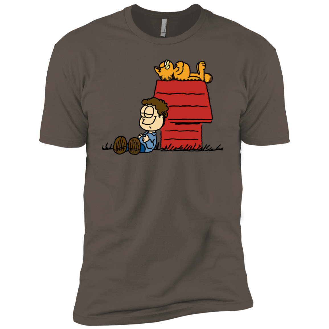 T-Shirts Warm Grey / X-Small Jon Brown Men's Premium T-Shirt