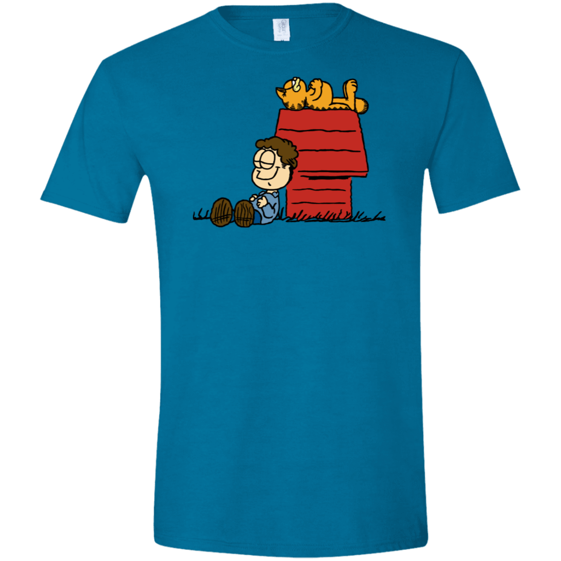 T-Shirts Antique Sapphire / S Jon Brown Men's Semi-Fitted Softstyle