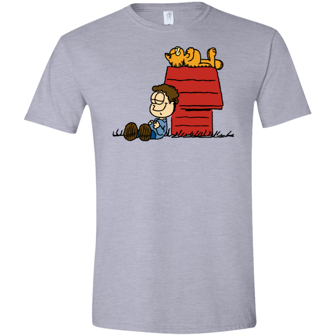 T-Shirts Sport Grey / S Jon Brown Men's Semi-Fitted Softstyle