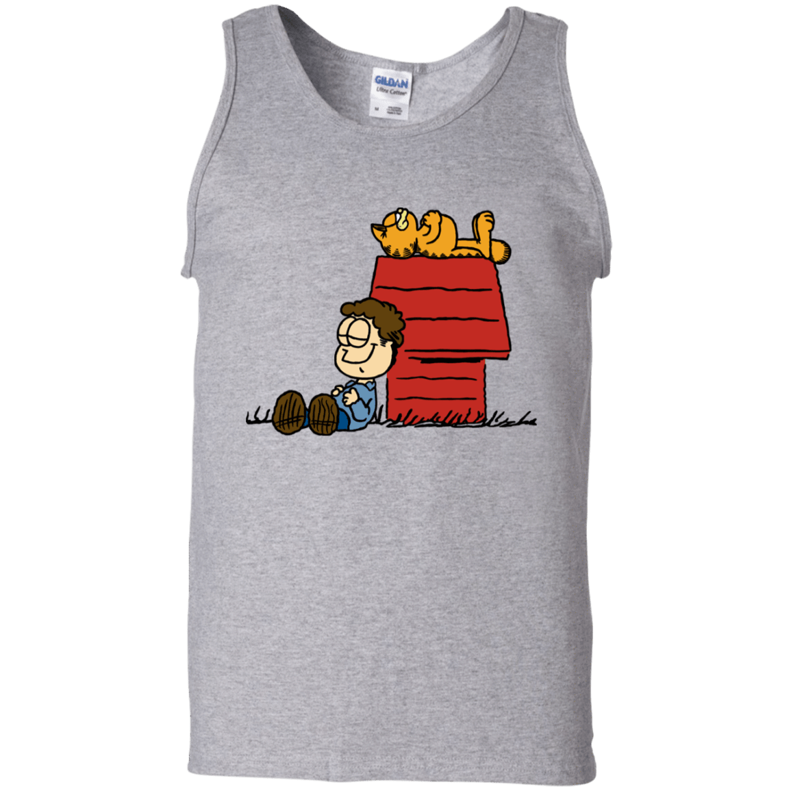 T-Shirts Sport Grey / S Jon Brown Men's Tank Top