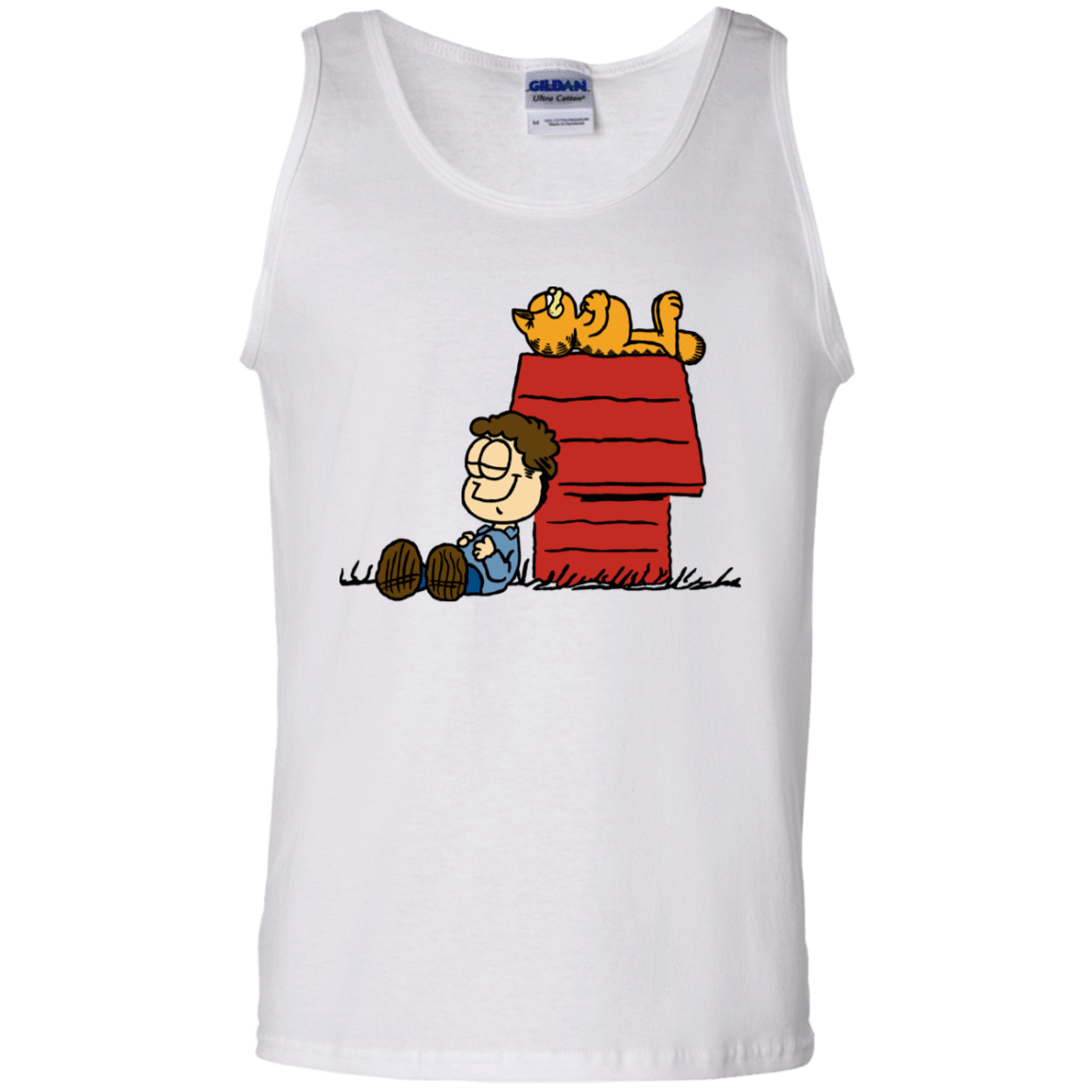 T-Shirts White / S Jon Brown Men's Tank Top