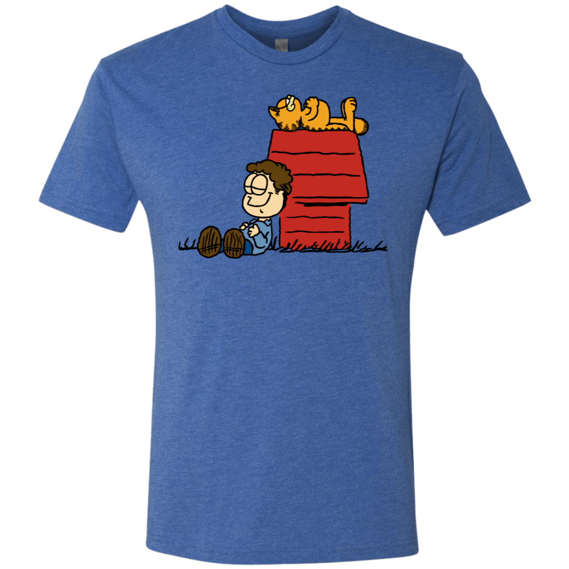 T-Shirts Vintage Royal / S Jon Brown Men's Triblend T-Shirt