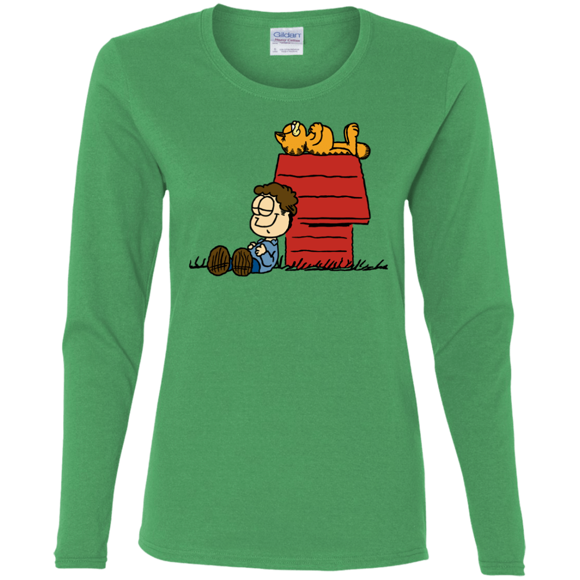 T-Shirts Irish Green / S Jon Brown Women's Long Sleeve T-Shirt