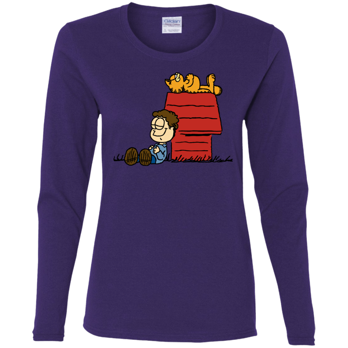 T-Shirts Purple / S Jon Brown Women's Long Sleeve T-Shirt