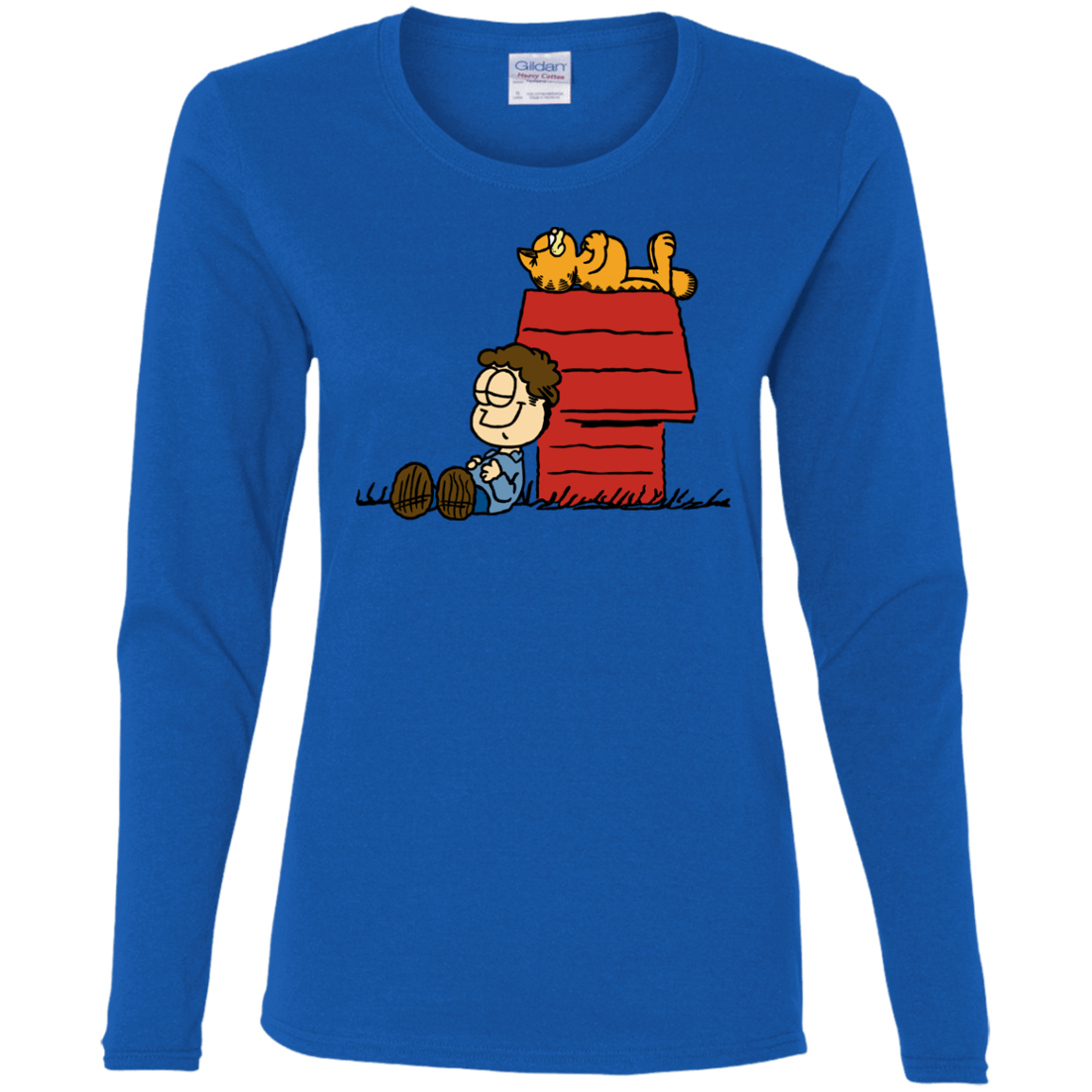 T-Shirts Royal / S Jon Brown Women's Long Sleeve T-Shirt