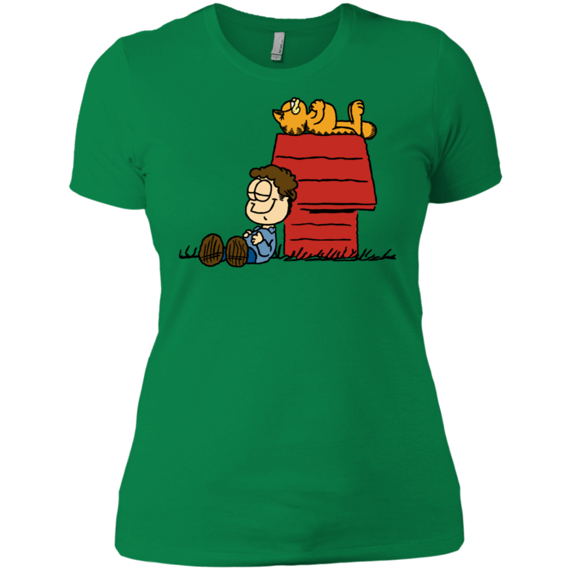 T-Shirts Kelly Green / X-Small Jon Brown Women's Premium T-Shirt