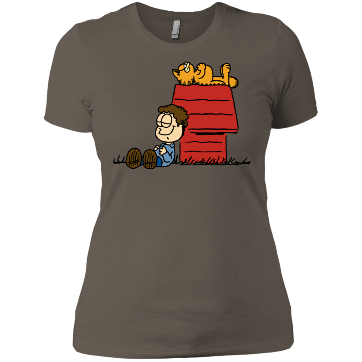 T-Shirts Warm Grey / X-Small Jon Brown Women's Premium T-Shirt