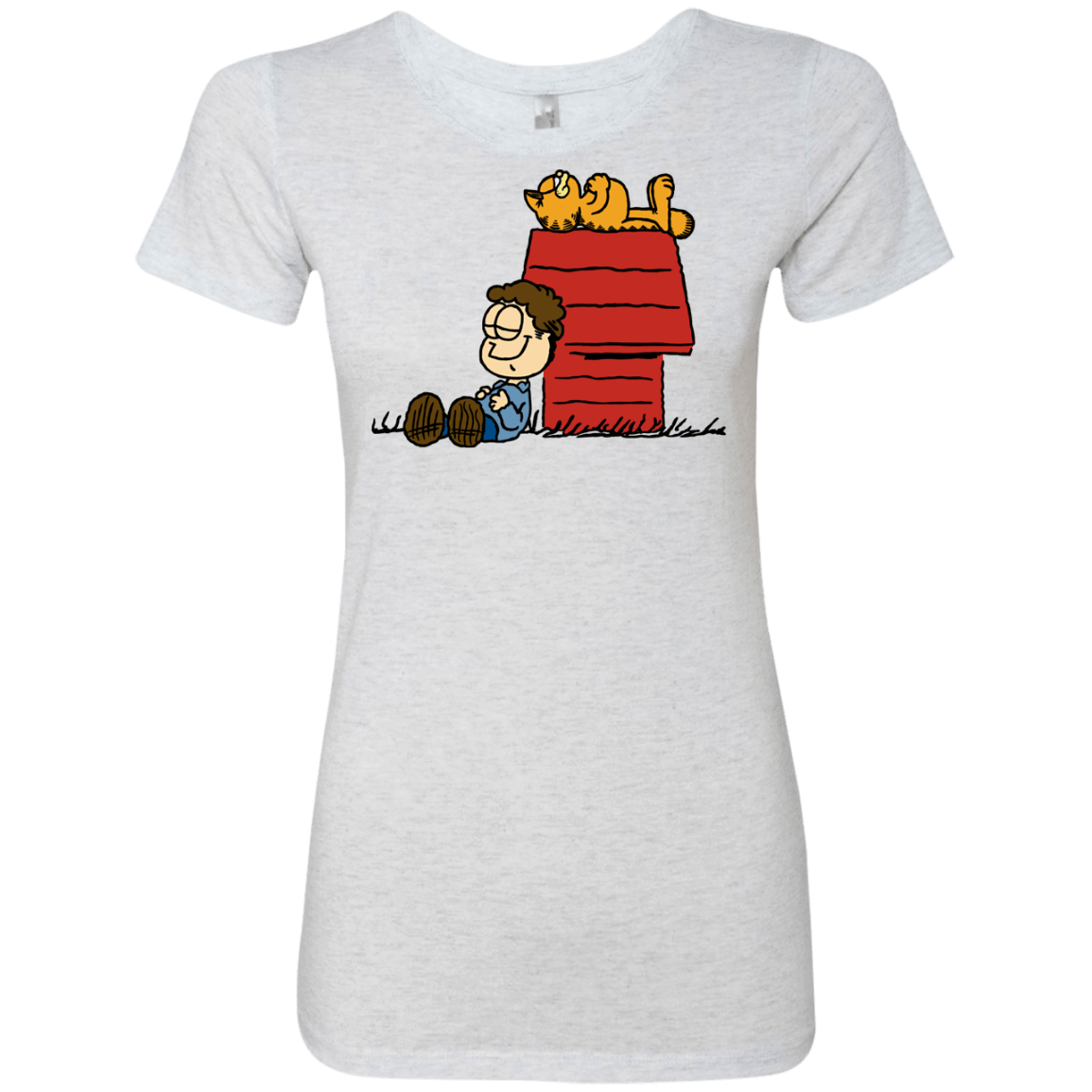 T-Shirts Heather White / S Jon Brown Women's Triblend T-Shirt