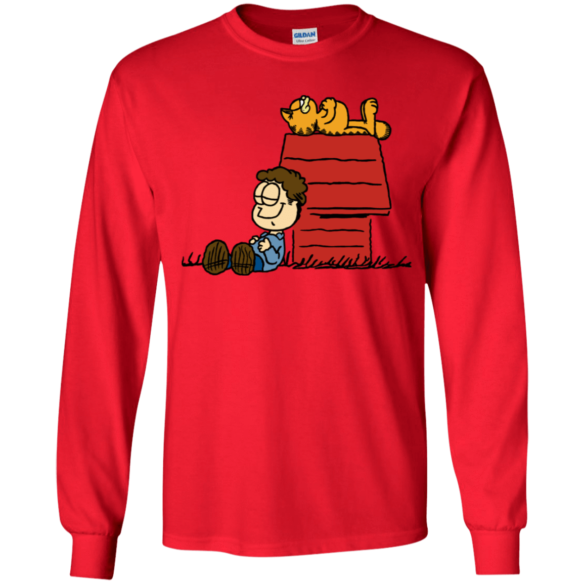 T-Shirts Red / YS Jon Brown Youth Long Sleeve T-Shirt