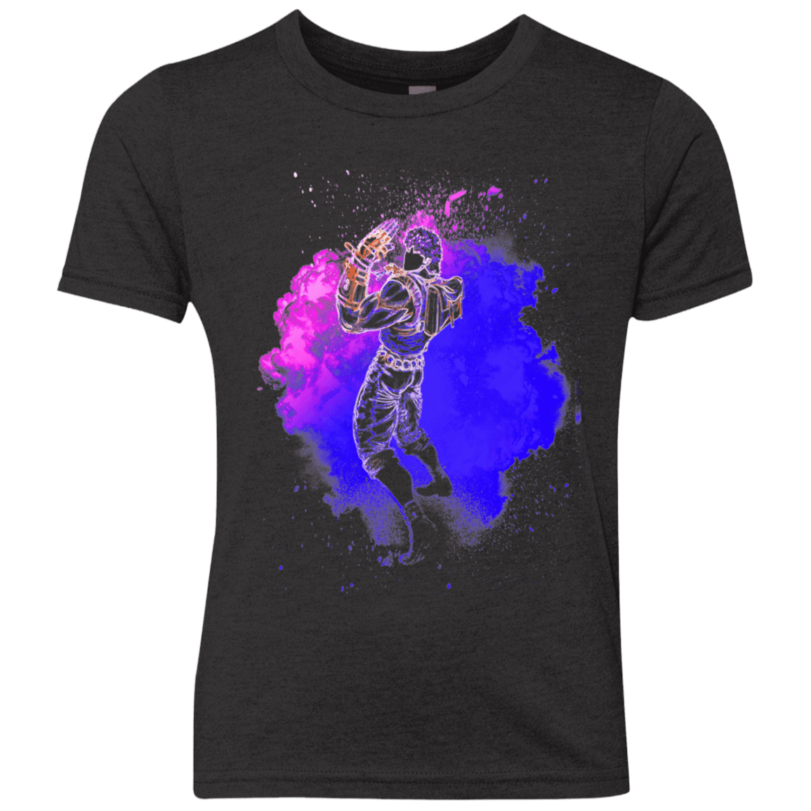 T-Shirts Vintage Black / YXS Jonathan Joestar Soul Youth Triblend T-Shirt