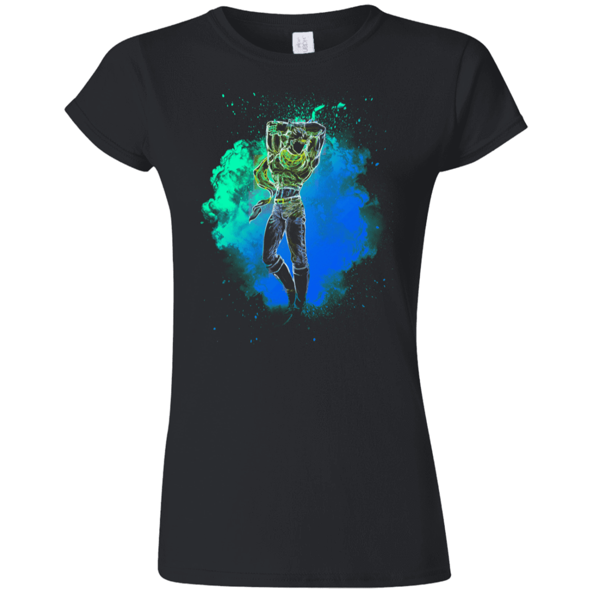 T-Shirts Black / S Joseph Joestar Soul Junior Slimmer-Fit T-Shirt